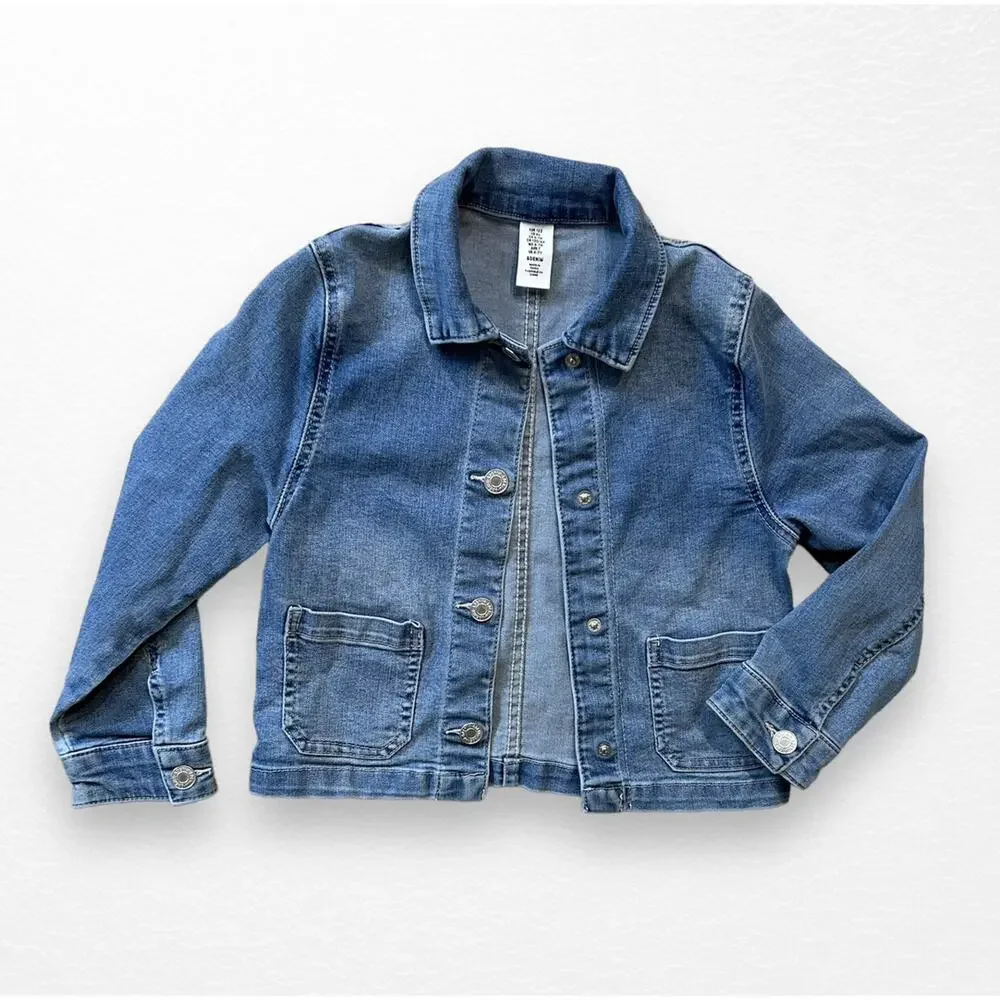 H&M &Denim Jean Jacket, Size 6/7